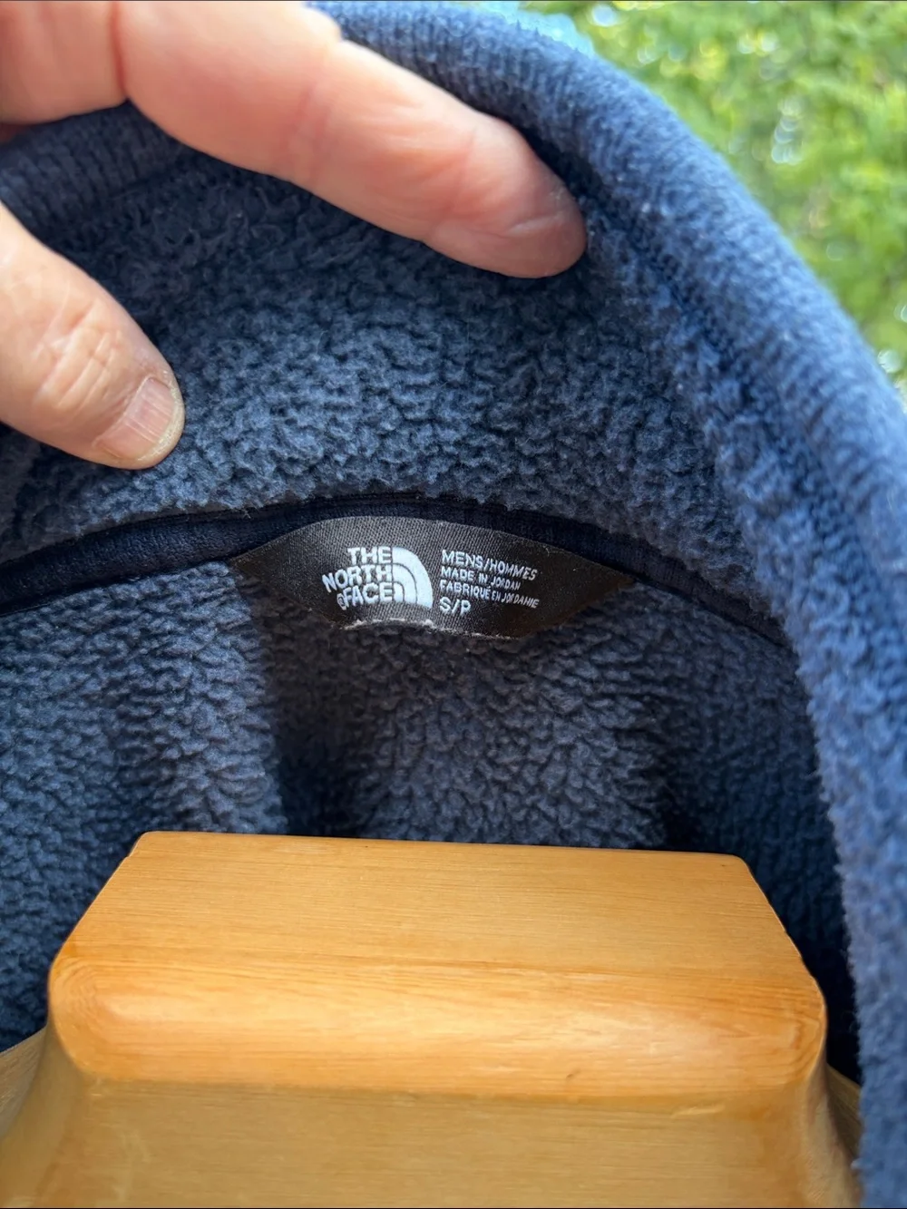 The North Face Men's Navy Blue Half-Zip Fleece Pullover